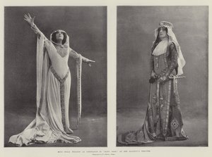 Frøken Julia Neilson som Constance i King John, på Her Majesty