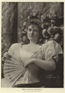 Frøken Lillian Russell av English Photographer