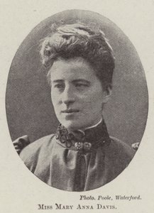 Frøken Mary Anna Davis av English Photographer