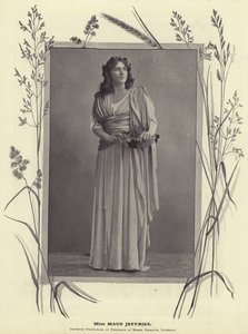 Frøken Maud Jeffries av English Photographer