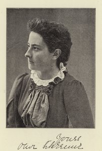 Frøken Olive Schreiner av English Photographer