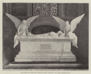 Monument til den ærede William Owen Stanley, av Hamo Thornycroft av English Photographer
