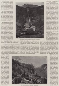 Fjelljernbaner i Sveits av English Photographer