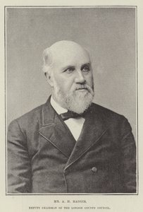 Mr A H Haggis, nestleder i London County Council av English Photographer