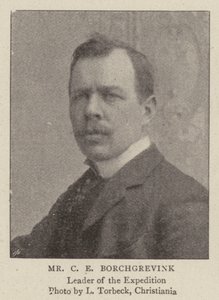 Mr C E Borchgrevink av English Photographer