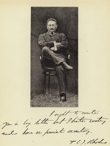 Cecil J Rhodes, statsminister i Kappkolonien av English Photographer