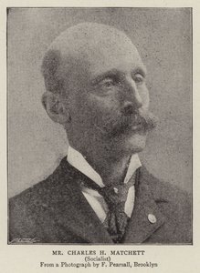 Mr Charles H Matchett av English Photographer