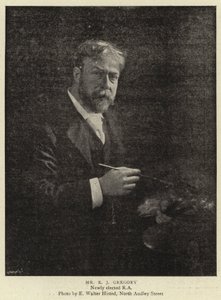 Mr E J Gregory av English Photographer