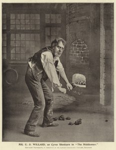 Mr E S Willard, som Cyrus Blenkarn i The Middleman