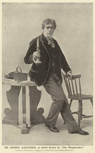 Mr George Alexander, som David Remon i The Masqueraders av English Photographer