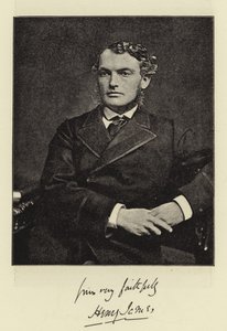 Mr George Meredith, poet og romanforfatter av English Photographer