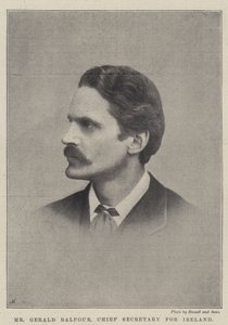 Gerald Balfour, sjefsekretær for Irland av English Photographer