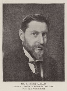 Mr H Rider Haggard, forfatterne av vår nye serie av English Photographer