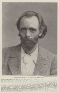 Mr Hall Caine av English Photographer