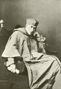 Mr Henry Irving som kardinal Wolsey (gravyr) av English Photographer