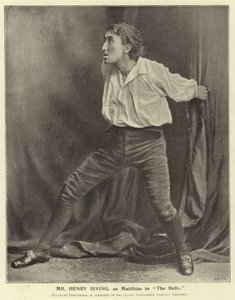Mr Henry Irving, som Matthias i The Bells
