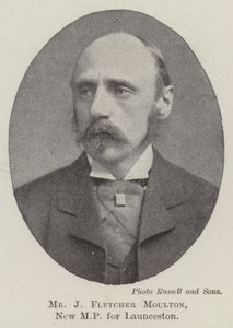 Mr J Fletcher Moulton, ny MP for Launceston av English Photographer