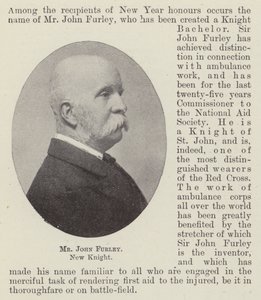 Mr John Furley, New Knight av English Photographer