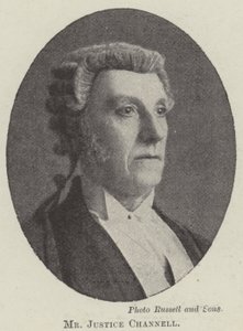 Herr Justice Channell av English Photographer