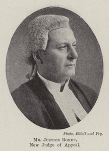 Justice Romer, ny lagmannsdommer av English Photographer