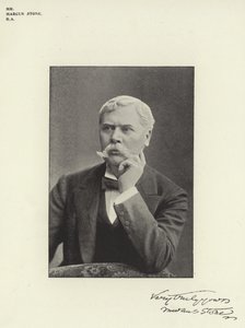 Mr Marcus Stone, RA av English Photographer