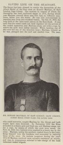 Mr Ronald Maclean, fra East London, Cape Colony, Albert-medalje (første klasse) for å redde liv av English Photographer