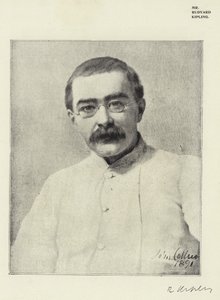 Herr Rudyard Kipling av English Photographer