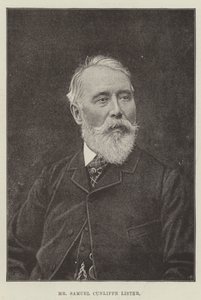 Mr Samuel Cunliffe Lister av English Photographer