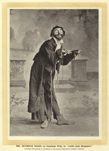 Mr Seymour Hicks, som Jonathan Wild, i Little Jack Sheppard