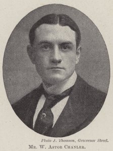 Mr W Astor Chanler av English Photographer