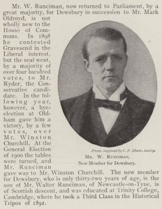 Mr W Runciman, nytt medlem for Dewsbury av English Photographer