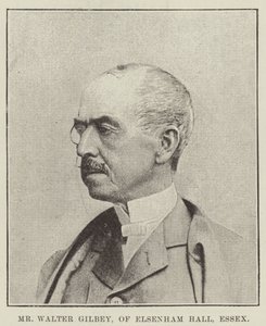 Walter Gilbey fra Elsenham Hall, Essex av English Photographer