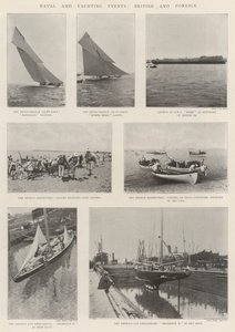 Marine- og yachtarrangementer, britiske og utenlandske av English Photographer