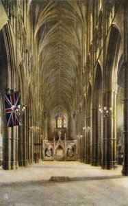Nave and Tomb of the Unknown Warrior, Westminster Abbey, London av English Photographer