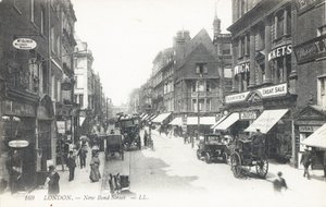 New Bond Street i West End av English Photographer