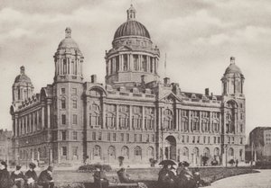 Nye havnekontorer, Liverpool av English Photographer