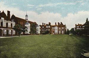 Newnham College, de tre hallene av English Photographer
