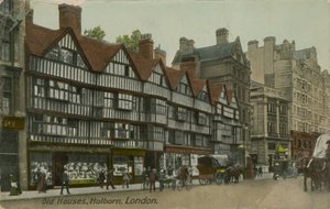 Old Houses, Holborn, London av English Photographer