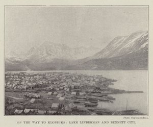 På vei til Klondike, Lake Linderman og Bennett City av English Photographer