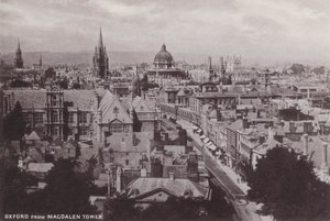 Oxford fra Magdalen Tower av English Photographer