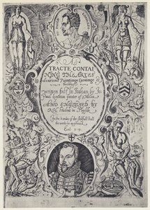 P Lomazzo, En traktat som inneholder kunsten å male det vakre, Tr R Haydock, J Barnes, Oxford 1598 (s/h-foto) av English Photographer