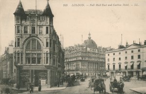 Pall Mall East og Carlton Hotel av English Photographer