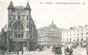 Pall Mall East og Carlton Hotel av English Photographer