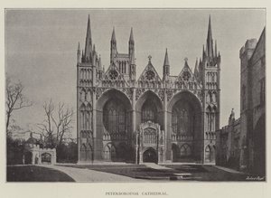 Peterborough katedral av English Photographer