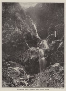 Pittoreske India, Foss under Pindri-breen av English Photographer