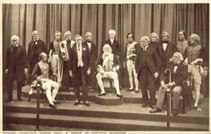 Politikere, Madam Tussauds (s/hvitt-bilde) av English Photographer