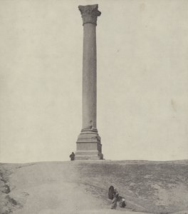 Pompeys-søylen, reist til ære for Diokletian av English Photographer