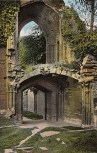 Veranda til Great Hall, Kenilworth av English Photographer