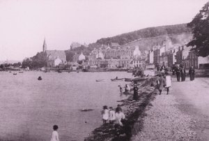 Port Bannatyne (s/hvitt bilde) av English Photographer