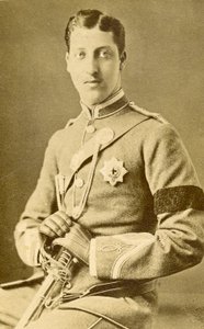Portrett Prins Albert Victor av Wales. (bilde) av English Photographer